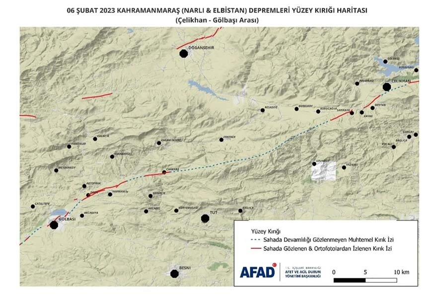 Kahramanmaraş depremlerinin ön değerlendirme raporu hazırlandı: Yer kaymaları ve yıkımlara dikkat çekildi