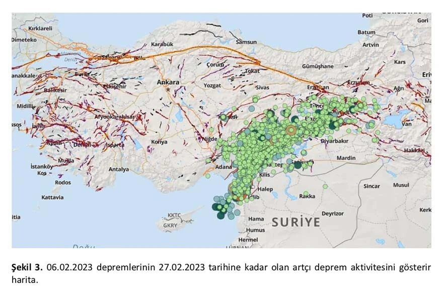 Kahramanmaraş depremlerinin ön değerlendirme raporu hazırlandı: Yer kaymaları ve yıkımlara dikkat çekildi