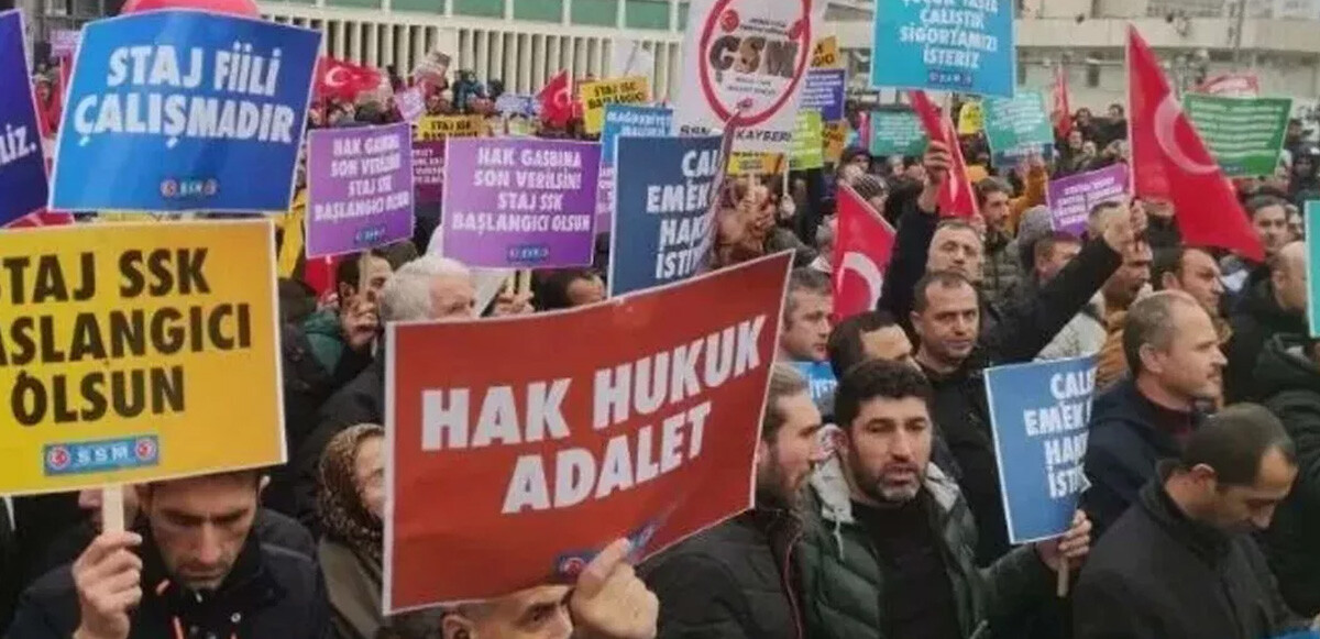 Staj ve çıraklık mağdurları Ankara&#039;da meydanlara iniyor