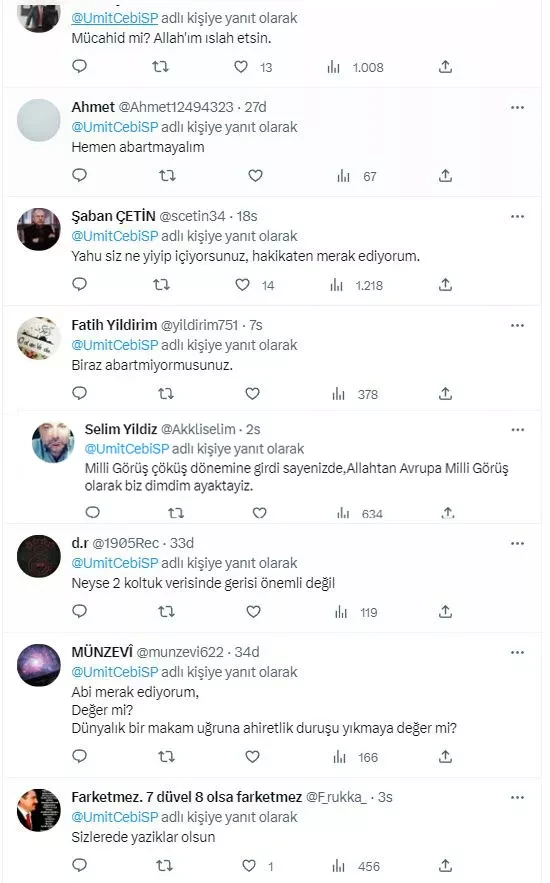 Tepki toplayan paylaşım! Saadet Partili isim Kılıçdaroğlu'nu 'Mücahid' ilan etti