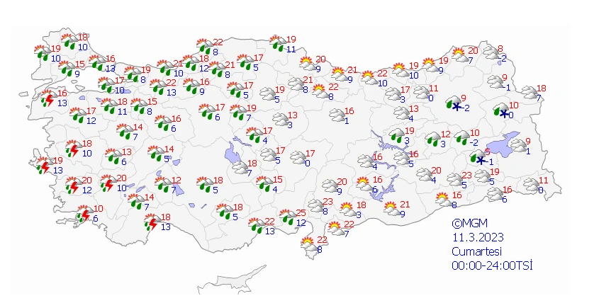 Bir gün güneş bir gün yağmur! Bu hava hasta eder (Meteoroloji bölge bölge uyardı)