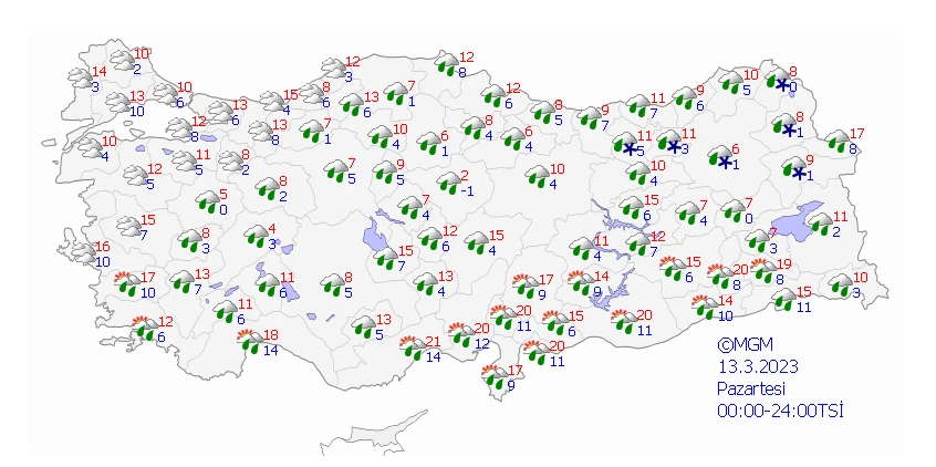 Bir gün güneş bir gün yağmur! Bu hava hasta eder (Meteoroloji bölge bölge uyardı)