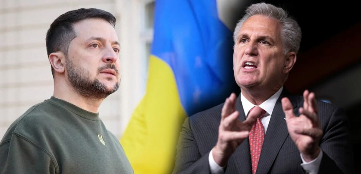 Açık çek politikası konusunda ABD Temsilciler Meclisi Başkanı McCarthy geri adım atmadı! Zelenskiy&#039;i reddetti