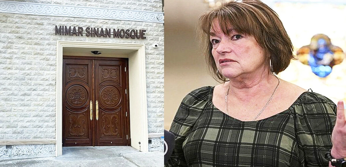 ABD'li kadın ‘Firik ailesinden çok etkilendim’ dedi, camiye bağış yaptı