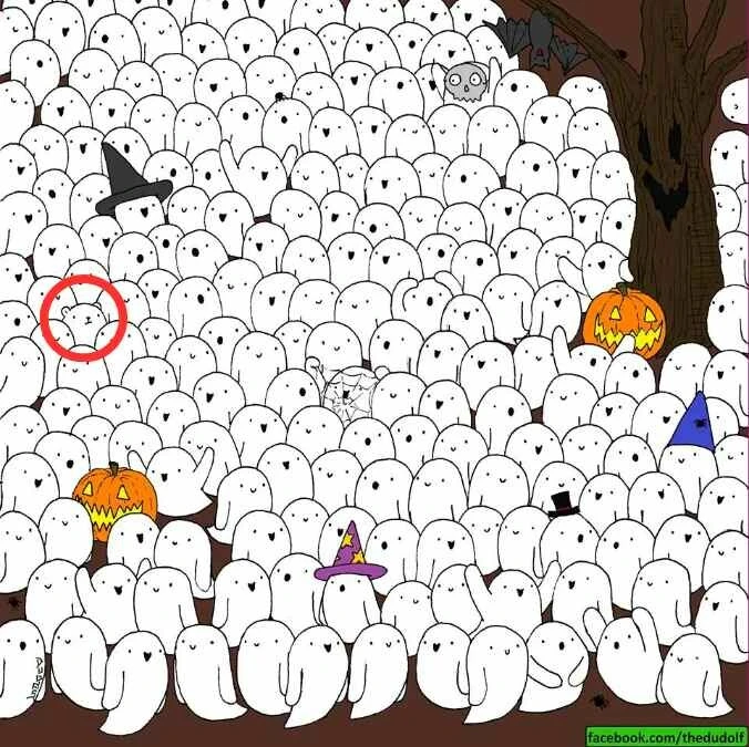 Aklın sınırlarını zorlayan zeka testi! Yalnızca dahiler kutup ayısını 18 saniyede görebiliyor!