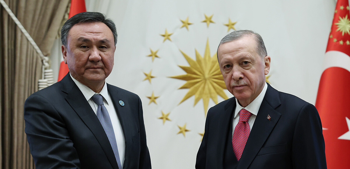 Son dakika! Cumhurbaşkanı Erdoğan, Kubanıçbek Ömüraliyev’i kabul etti