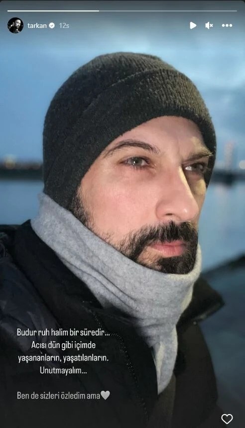 Tarkan’ın ‘Acısı dün gibi içimde’ diyerek paylaştığı ağlamaklı fotoğraf gündem oldu!