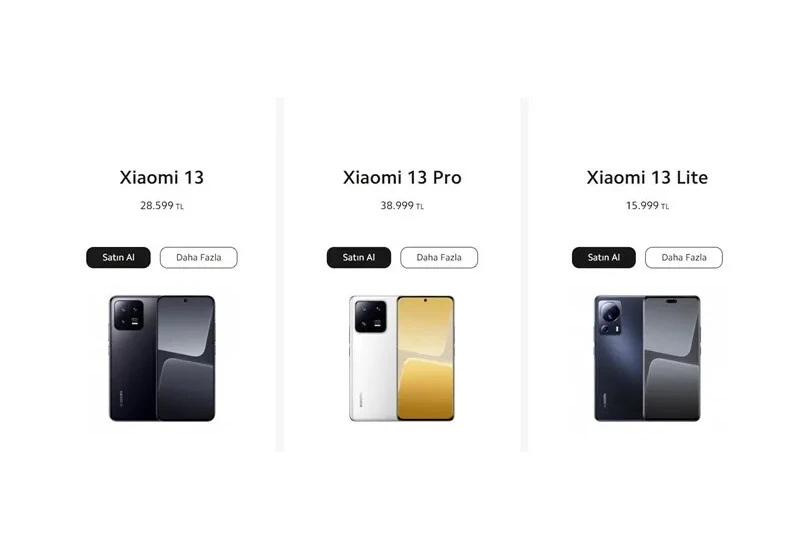 Xiaomi 13 serisi Türkiye’de satışa çıktı: İşte fiyatları!