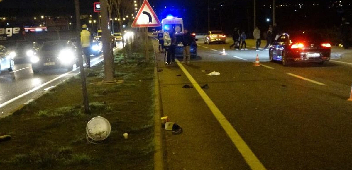 Çadır kent girişinde feci kaza: 1 ölü, 1 yaralı