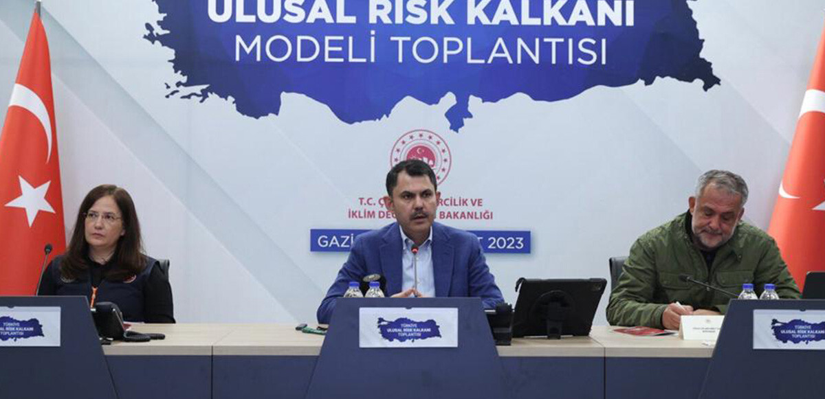 Türkiye ulusal risk kalkanı modeli çalışma grupları belli oldu