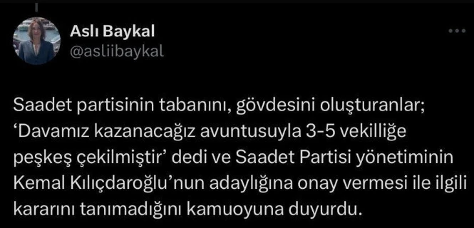 Aslı Baykal'dan çarpıcı 6'lı masa analizi: Makyajlar dökülüyor 