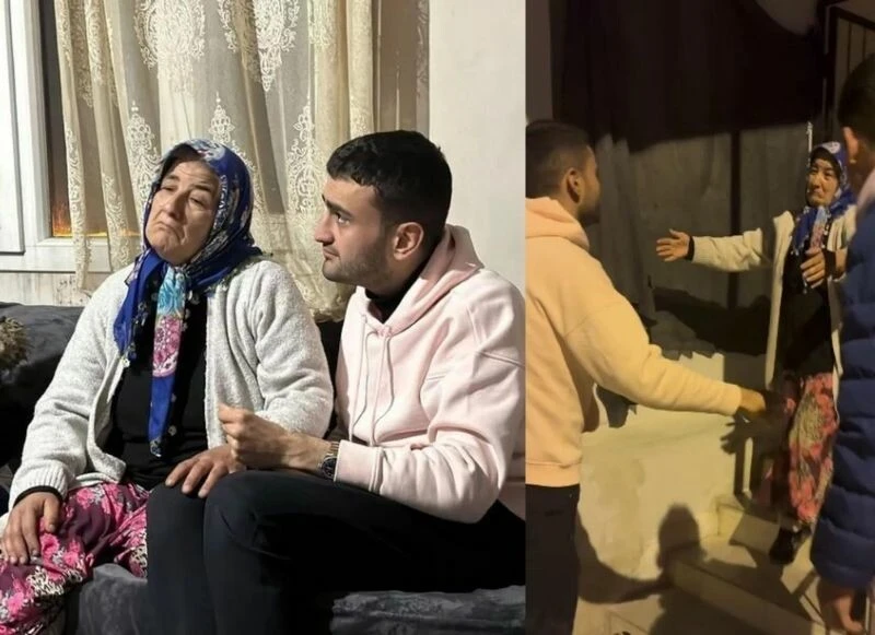 CZN Burak, Taha Duymaz’ın annesini ziyarete gitti: 10 yıl yaşlanmış!