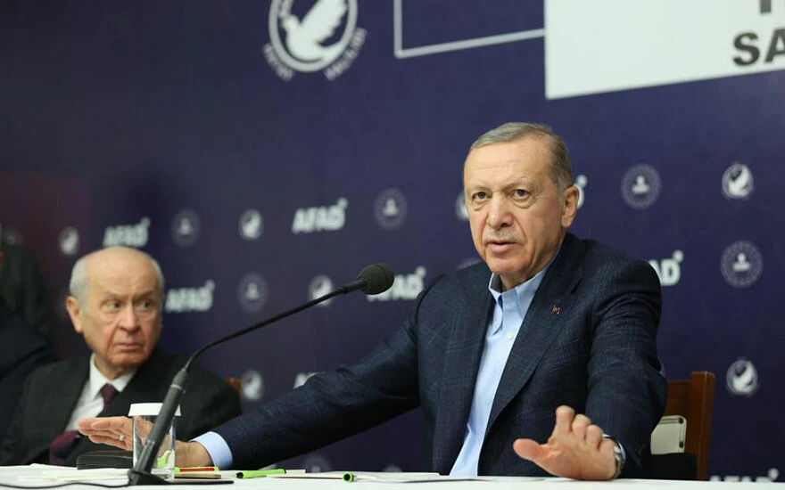 Cumhurbaşkanı Erdoğan: Deprem sınamasından alnımızın akıyla çıktık