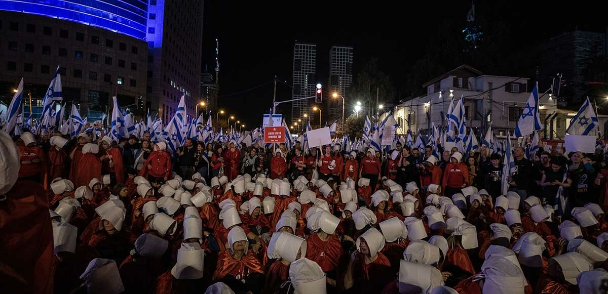 İsrail’de Netanyahu protestoları büyüyor! Halk meydanları doldurdu