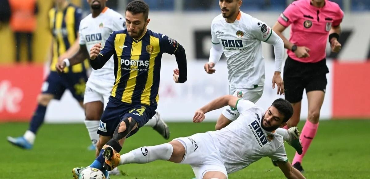 Ersun Yanal&#039;ın Alanyaspor&#039;la ilk kaybı... MKE Ankaragücü 2-0 Alanyaspor