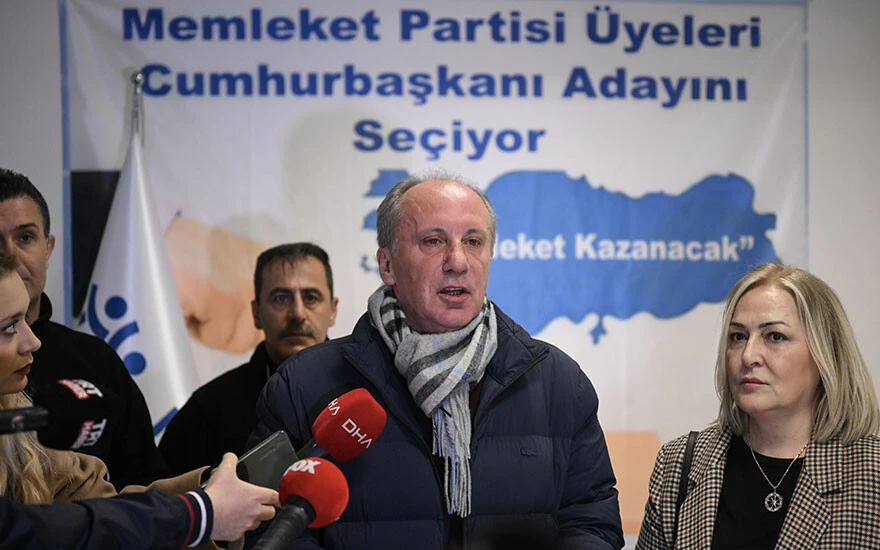 Ön seçim sonuçları geldi! Memleket Partisi'nin cumhurbaşkanı adayı belli oldu