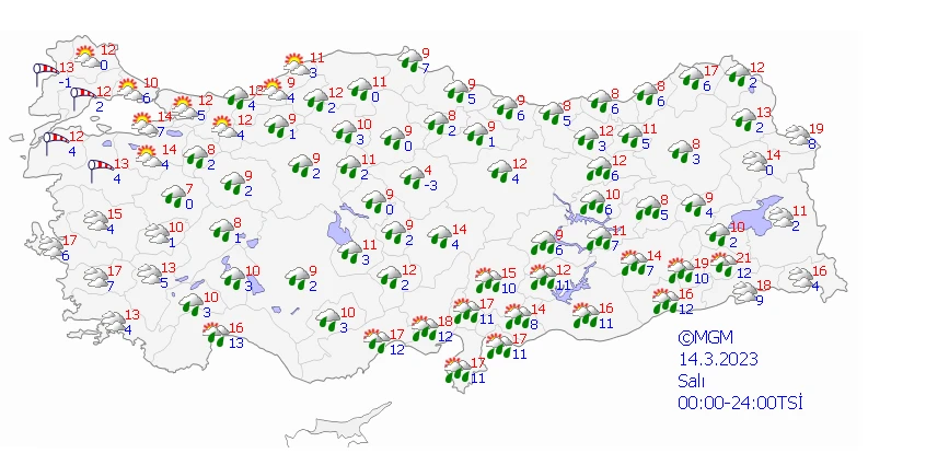 Sağanak ve kar şiddetini artırdı: Sıcaklıklar bir anda düştü, meteoroloji uyarılarını peş peşe sıraladı