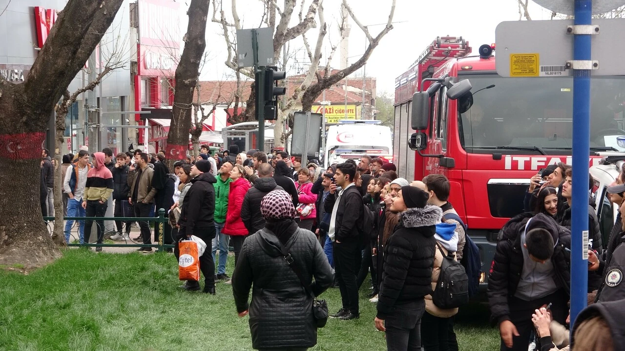 3 saatlik mücadele, eşi ve bebeği gelince son buldu