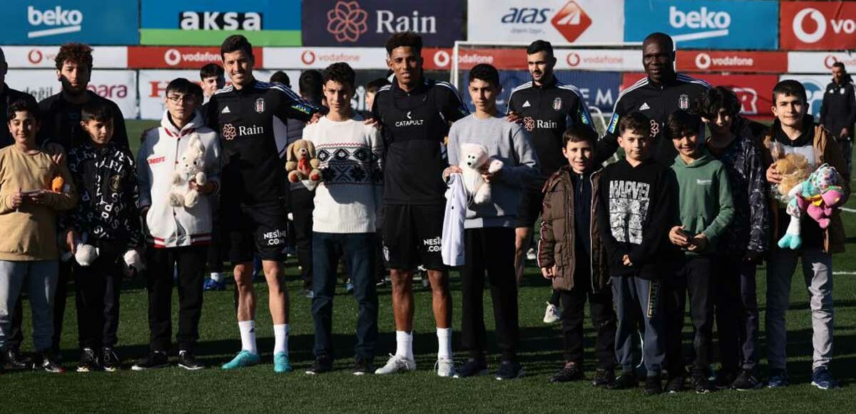 Beşiktaş, depremzede çocukları ağırladı