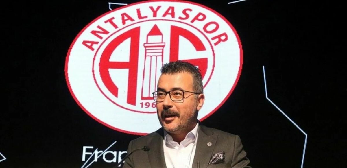 Antalyaspor&#039;da şok istifa... Başkan görevi bıraktı!