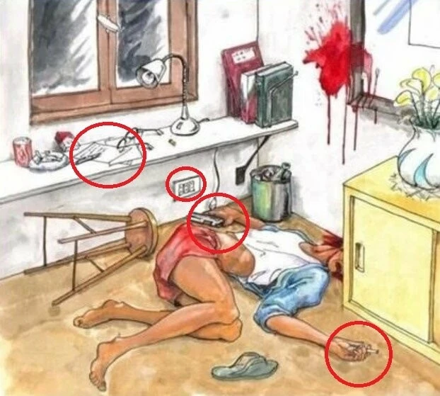 Aklını Sherlock Holmes ile kıyaslayacak zeka testi! Kadın öldürüldü mü, intihar ettiğini mı etti?