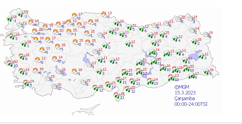 Sağanak ve kar yağışı etkisini sürdürüyor! Meteoroloji güncel hava tahmin raporunu bölge bölge uyararak paylaştı