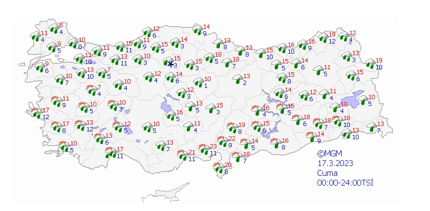 Sağanak ve kar yağışı etkisini sürdürüyor! Meteoroloji güncel hava tahmin raporunu bölge bölge uyararak paylaştı
