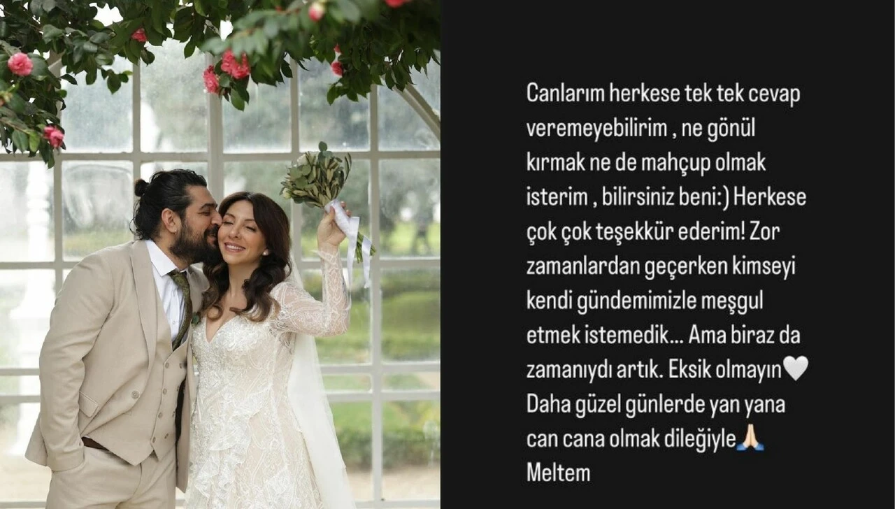 Güldür Güldür’ün Mehtap’ı Meltem Yılmazkaya dünya evine girdi: Ne yüzümüz ne gönlümüz el verdi eğlenmeye!