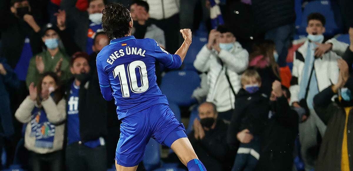 Getafe&#039;de ayın futbolcusu Enes Ünal seçildi