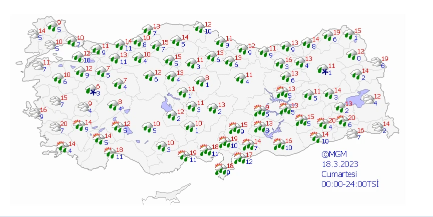 Sağanak yurdu teslim aldı: Meteoroloji uyarılarını peş peşe sıraladı (16 Mart güncel hava tahmin raporu)