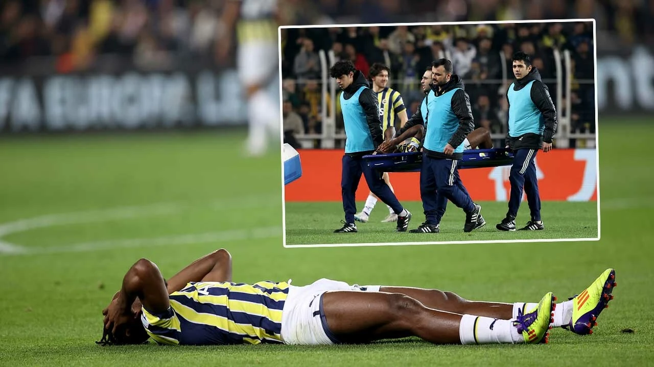 Fenerbahçe'de sakatlık şoku: Michy Batshuayi gözyaşlarını tutamadı!
