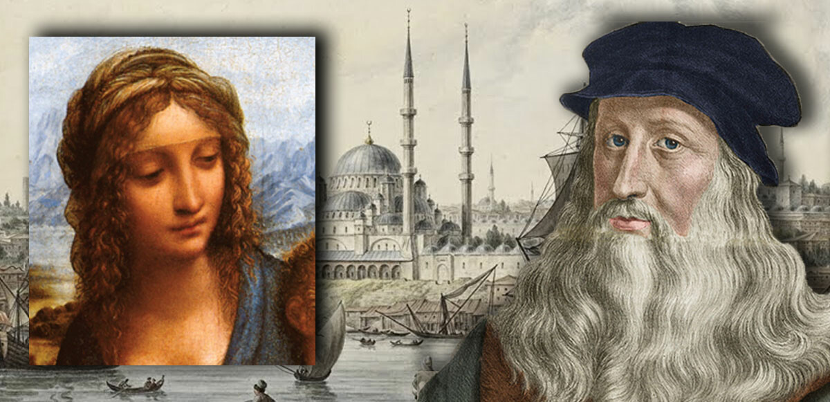 Leonardo da Vinci&#039;nin annesi Çerkes çıktı! Yolu İstanbul&#039;dan geçmiş