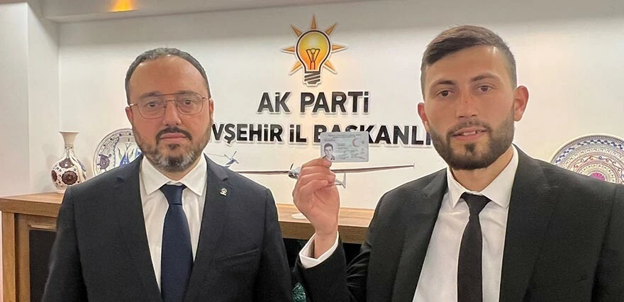 Nevşehirli Recep Tayyip Erdoğan milletvekili aday adaylık için başvurusunu yaptı