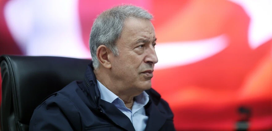 Son dakika! Bakan Akar'dan tahıl koridoru açıklaması