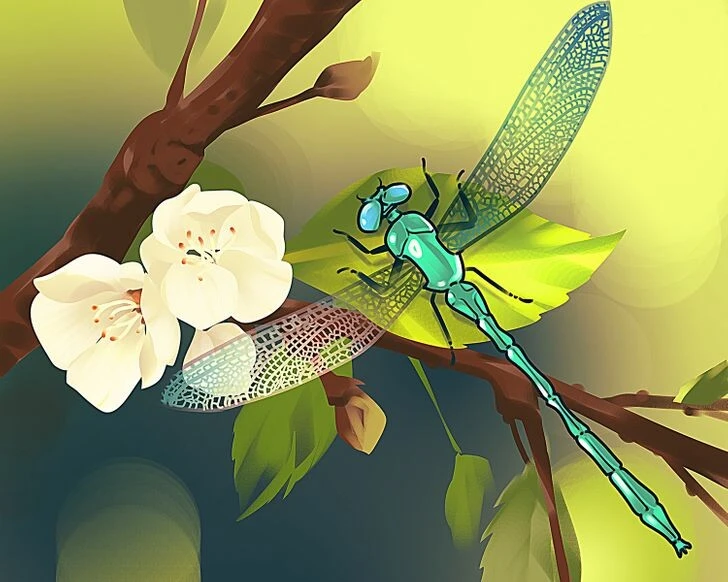 Dikkat ölçen zeka testi: Yusufçuk resmindeki hatayı 5 saniyede yalnızca dâhiler buluyor!