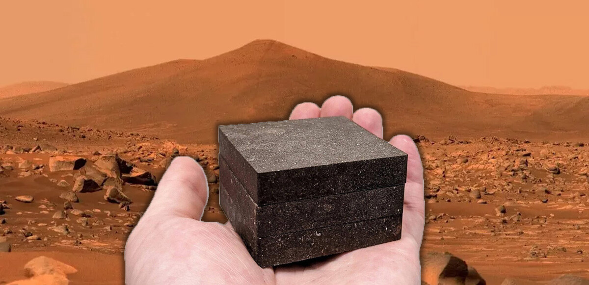 Uzay tozu ve gözyaşından beton yaptılar: Mars&#039;ta inşaat başlıyor!