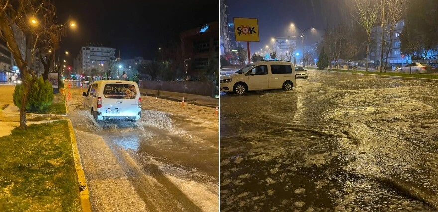 Kilis'i 'süper hücre' vurdu: Dolu kenti beyaza bürüdü