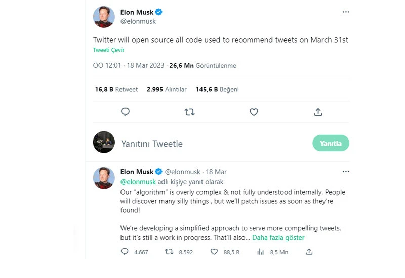 Elon Musk Twitter için tarih vererek duyurdu: Kimsenin yapmadığını yapacak!