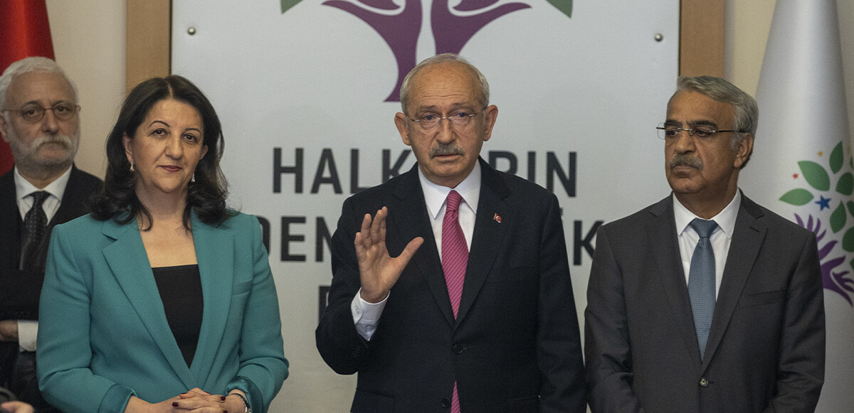 Millet İttifakı&#039;nın adayı Kemal Kılıçdaroğlu&#039;nun HDP ziyaretine AK Parti&#039;den tepki: Oy uğruna Kandil’e göz kırptılar 