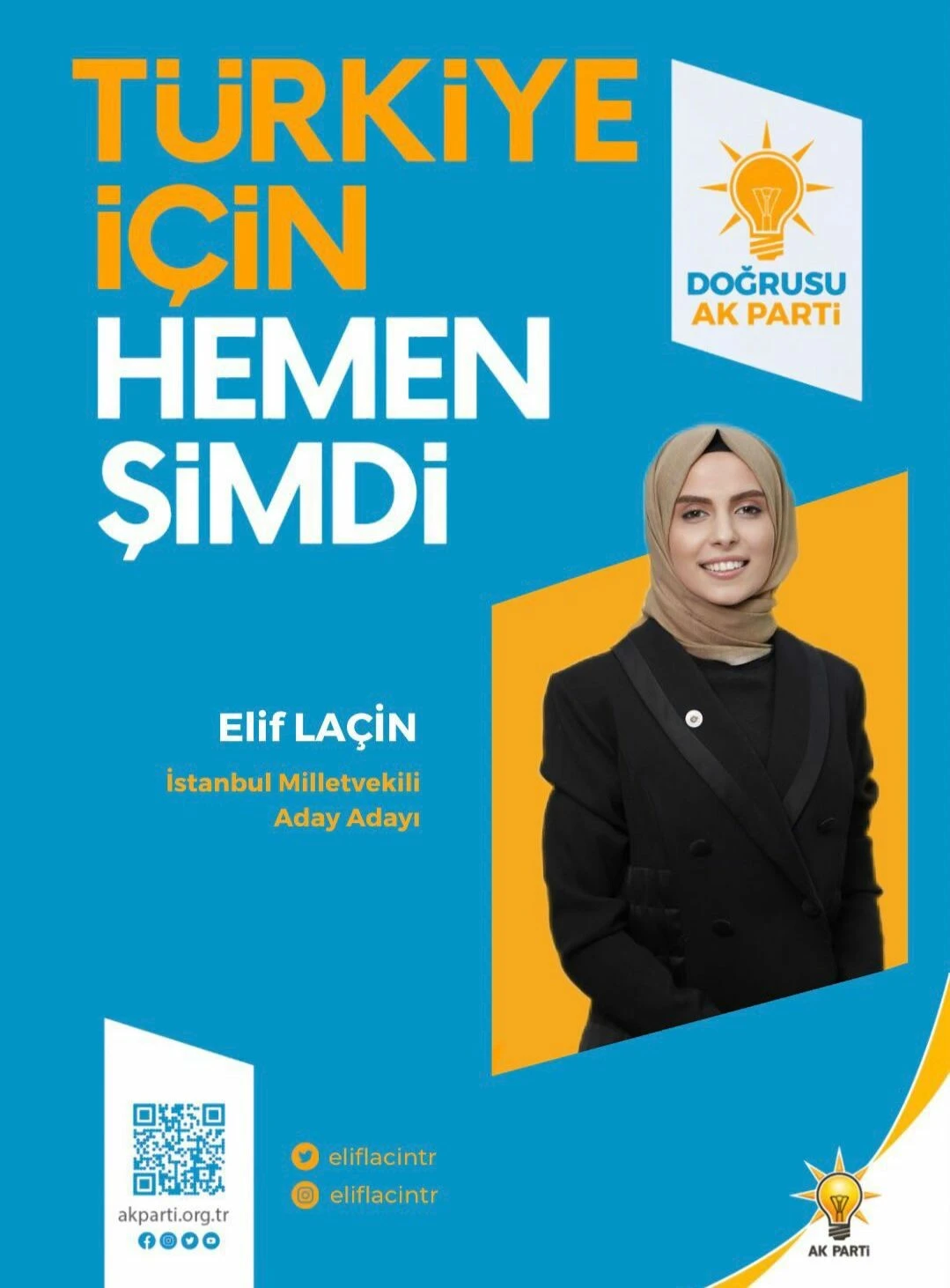 Elif Laçin, anketlerde İlk 10’da