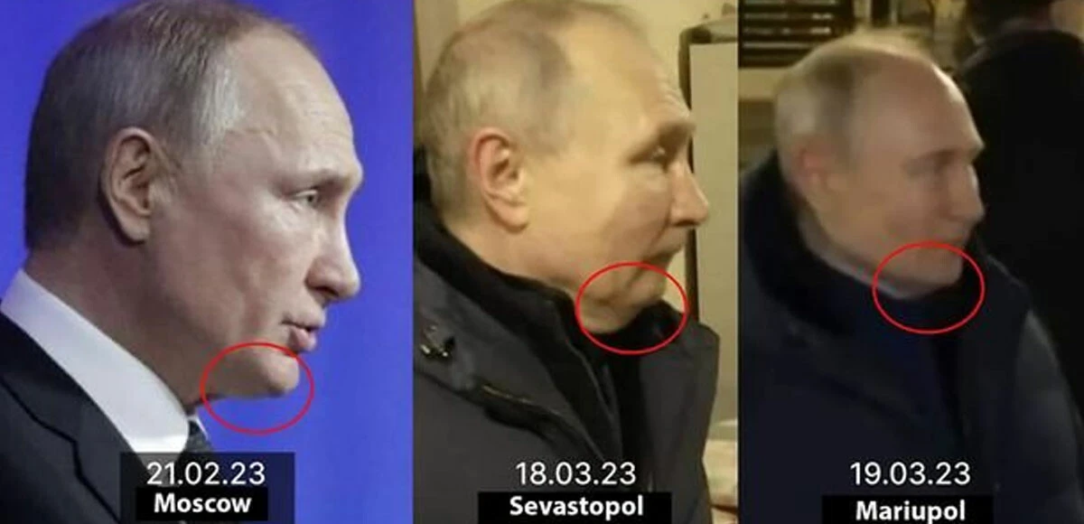 Ukraynalı danışmanın iddiası gündemi sarstı! 'Sizce hangisi gerçek Putin?' Bir detay kimsenin gözünden kaçmadı