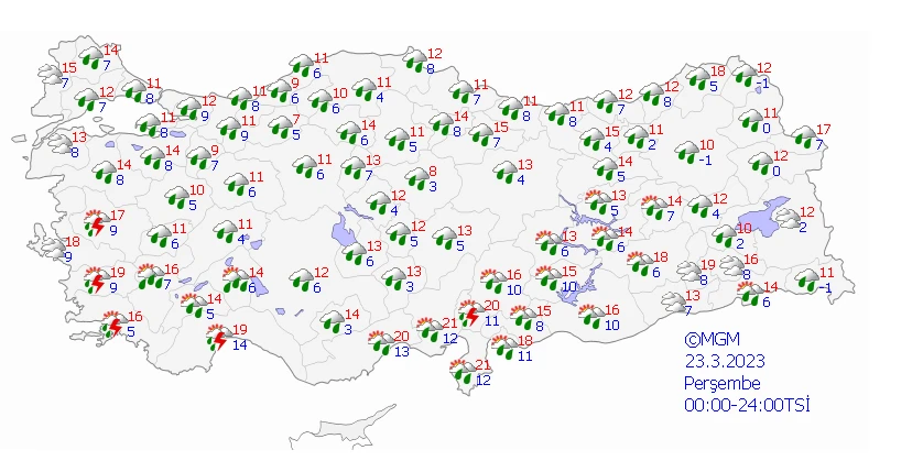 Sağanak çok kuvvetli dönüyor! Sıcaklıklar düşüşe geçti, Meteoroloji uyarılarını peş peşe sıraladı