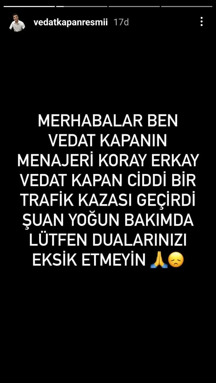 Şaşırtan olay: Sahnede türkü söylerken kendi ölüm haberini aldı