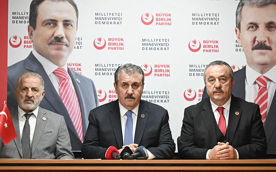 Mustafa Destici'den Millet İttifakı'na gönderme: HDP'yi İYİ Parti'ye tercih ettiler
