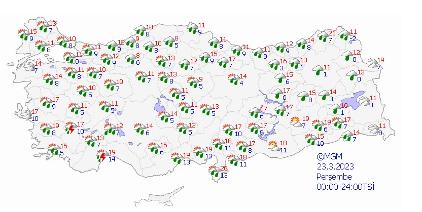 Ramazan ayının ilk gününde sağanak uyarısı! Meteoroloji güncel hava tahmin raporunu paylaştı