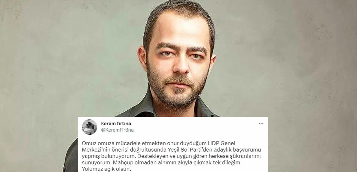 Kurtlar Vadisi yıldızı adaylığını açıkladı! İşte Kerem Fırtına'nın tercih ettiği siyasi parti