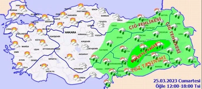 Meteoroloji'den 5 bölge için sağanak uyarısı! Toz taşınımı ve çamur yağışına da dikkat!