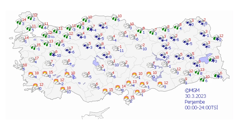 Sağanak, kar ve fırtına! Meteoroloji İstanbul dahil 60 il için uyarılarını peş peşe sıraladı
