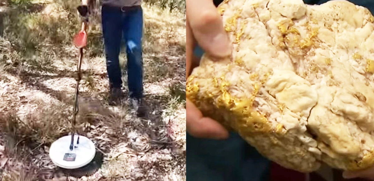 Dedektörle 2,6 kilogram külçe <a href=