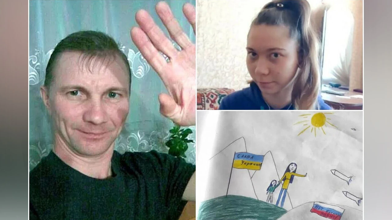 Kızının çizdiği resim yüzünden tutuklanan baba kaçtı